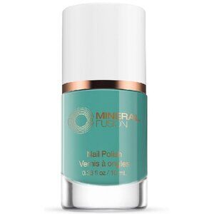 Mineral Fusion, Women, Real Teal Teal Blue Nail Polish, 0.33 fl oz